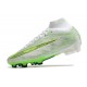 Nike Mercurial Superfly 9 Elite FG Blanc Vert
