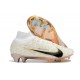 Nike Zoom Mercurial Superfly IX Elite FG Blanc Or Noir