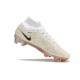 Nike Zoom Mercurial Superfly IX Elite FG Blanc Or Noir