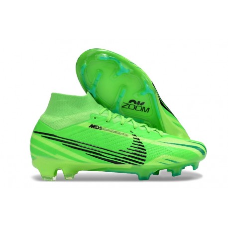 Nike Mercurial Superfly 9 Elite FG Neuf MDS 008 - Vert Noir Vert