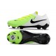 Nike Phantom GX II Elite FG Crampon Vert Blanc Noir