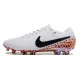 Nike Tiempo Legend X Elite FG Blanc Noir Orange