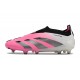 adidas Predator Elite Laceless FG Blanc Rose Noir