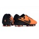 Nike Tiempo Legend X Elite FG Orange Noir