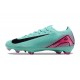Chaussure Nike Mercurial Vapor XVI Elite FG Cyan Noir Rose