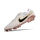 Nike Tiempo Legend X Elite FG Blanc Or Noir