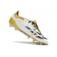 adidas Predator EliteTongue FG Blanc Or Argent