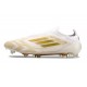 adidas F50 Elite Sans Lacets FG Day Spark - Blanc Doré