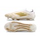 adidas F50 Elite Sans Lacets FG Day Spark - Blanc Doré
