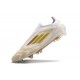 adidas F50 Elite Sans Lacets FG Day Spark - Blanc Doré