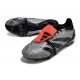 adidas Predator EliteTongue FG Noir Gris Rouge