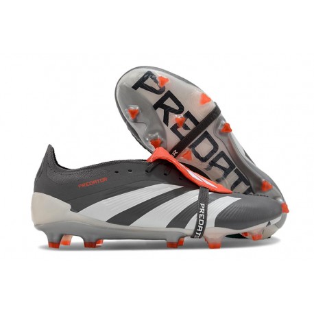 adidas Predator EliteTongue FG Noir Blanc Rouge