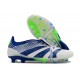 adidas Predator EliteTongue FG Blanc Bleu Vert