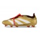 adidas Predator EliteTongue FG Or Blanc Rouge