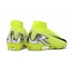 Nike Air Zoom Mercurial Superfly 10 Elite FG Volt Argent Noir
