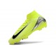 Nike Air Zoom Mercurial Superfly 10 Elite FG Volt Argent Noir