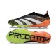 adidas Predator Elite Laceless FG Noir Blanc Orange Vert