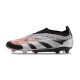 adidas Predator Elite Laceless FG Noir Argent Orange