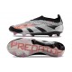 adidas Predator Elite Laceless FG Noir Argent Orange