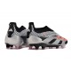 adidas Predator Elite Laceless FG Noir Argent Orange