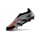 adidas Predator Elite Laceless FG Noir Argent Orange