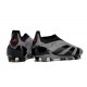 adidas Predator Elite Laceless FG Gris Noir