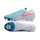 Chaussures de football Nike Phantom GX 2 Elite FG Bleu Blanc Rose