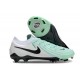 Crampons Nike Phantom Luna 2 Elite FG Vert Blanc Noir