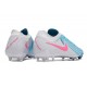 Chaussures de football Nike Phantom GX 2 Elite FG Bleu Blanc Rose