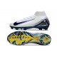 Nike Air Zoom Mercurial Superfly 10 Elite FG Blanc Bleu