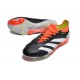 Chaussure adidas Predator Elite FG Noir Blanc Rouge