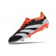 Chaussure adidas Predator Elite FG Noir Blanc Rouge