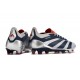 Chaussure adidas Predator Elite FG Argent Bleu