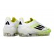 adidas F50 Elite FG Neuf Crampons Blanc Noir Jaune