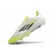 adidas F50 Elite FG Neuf Crampons Blanc Noir Jaune