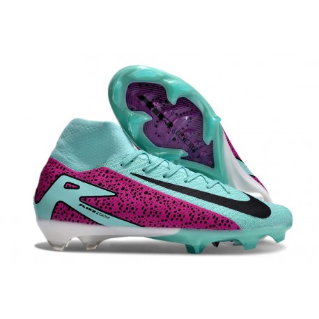 Crampon Nike Mercurial Superfly X Elite FG Bleu Violet Noir