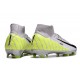 Crampon Nike Mercurial Superfly X Elite FG Gris Noir Vert