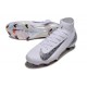 Crampon Nike Mercurial Superfly X Elite FG Blanc Noir