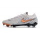 Chaussures de football Nike Phantom GX 2 Elite FG Gris Orange