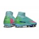 Crampon Nike Mercurial Superfly X Elite FG Hyper Turq Noir