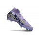 Crampon Nike Mercurial Superfly X Elite FG Violet Jaune