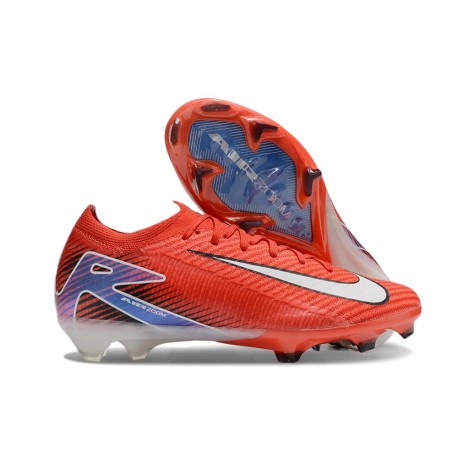 Nike Zoom Mercurial Vapor 16 Elite FG Rouge Blanc