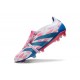 Adidas Predator Elite Foldover Tongue FG Blanc Ftwr Bleu Solaire Rose Solaire
