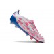 Adidas Predator Elite Foldover Tongue FG Blanc Ftwr Bleu Solaire Rose Solaire