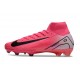 Nike Air Zoom Mercurial Superfly 10 Elite FG Rose Blanc Noir