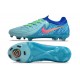 Nike Phantom GX II Elite FG Crampon Bleu Rose