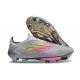 Crampons adidas F50+ Laceless FG Gris Jaune Solaire