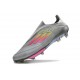 Crampons adidas F50+ Laceless FG Gris Jaune Solaire