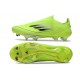 Crampons adidas F50+ Laceless FG Jaune Solaire Noir