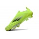 Crampons adidas F50+ Laceless FG Jaune Solaire Noir